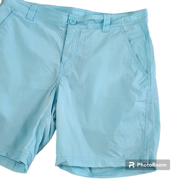 Mens Columbia Shorts Size 34 light blue - Picture 2 of 8